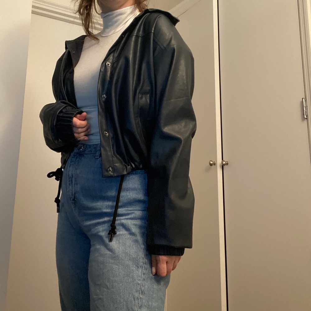 Choosy Ryder Faux Leather Jacket